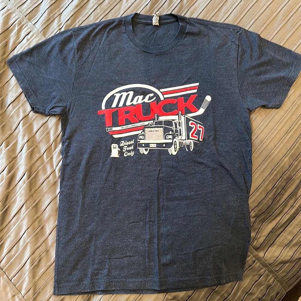 Men’s Rangers “We Bleed Blue” size S Tee